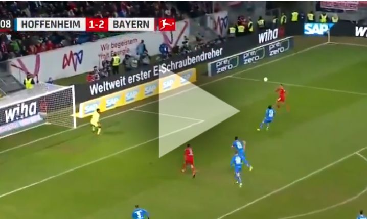 Lewandowski strzela gola z Hoffenheim! [VIDEO]